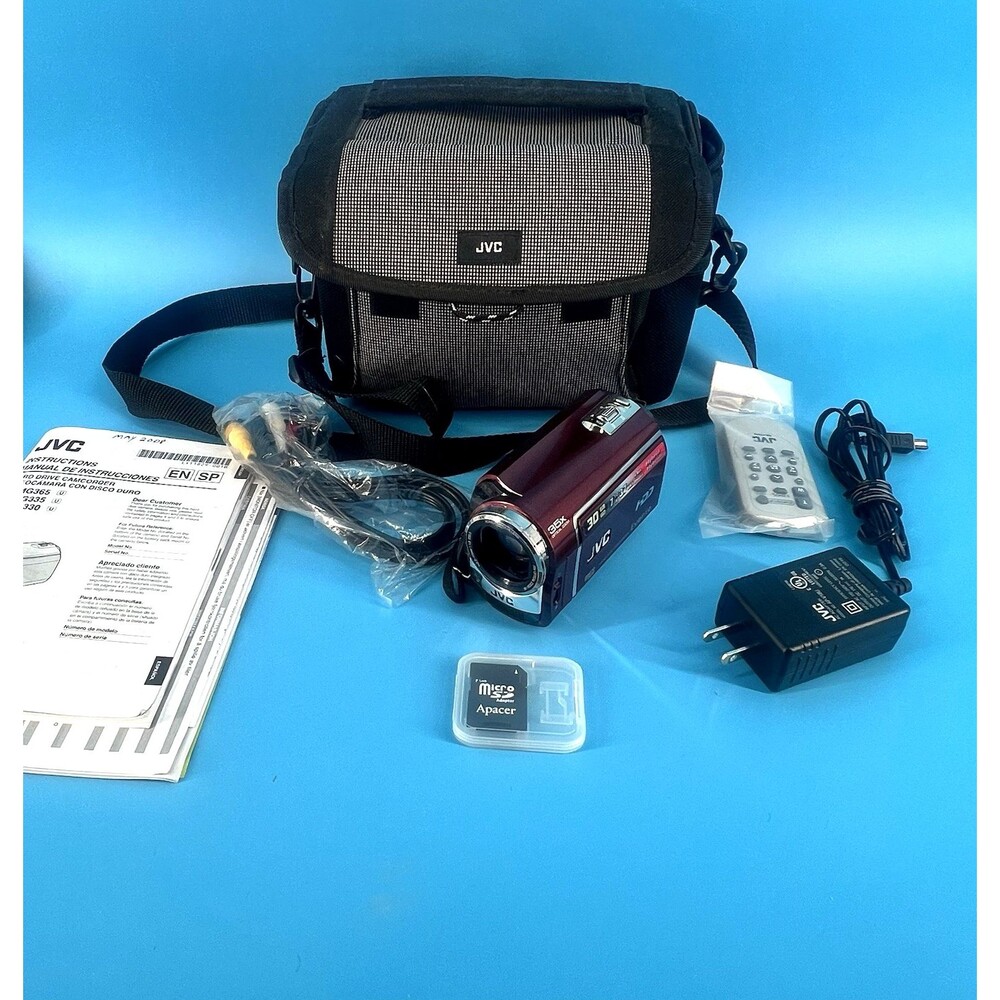 JVC Everio GZ-MG330 HD Handheld 30GB HDD Camcorder. Complete - Picture 11 of 11